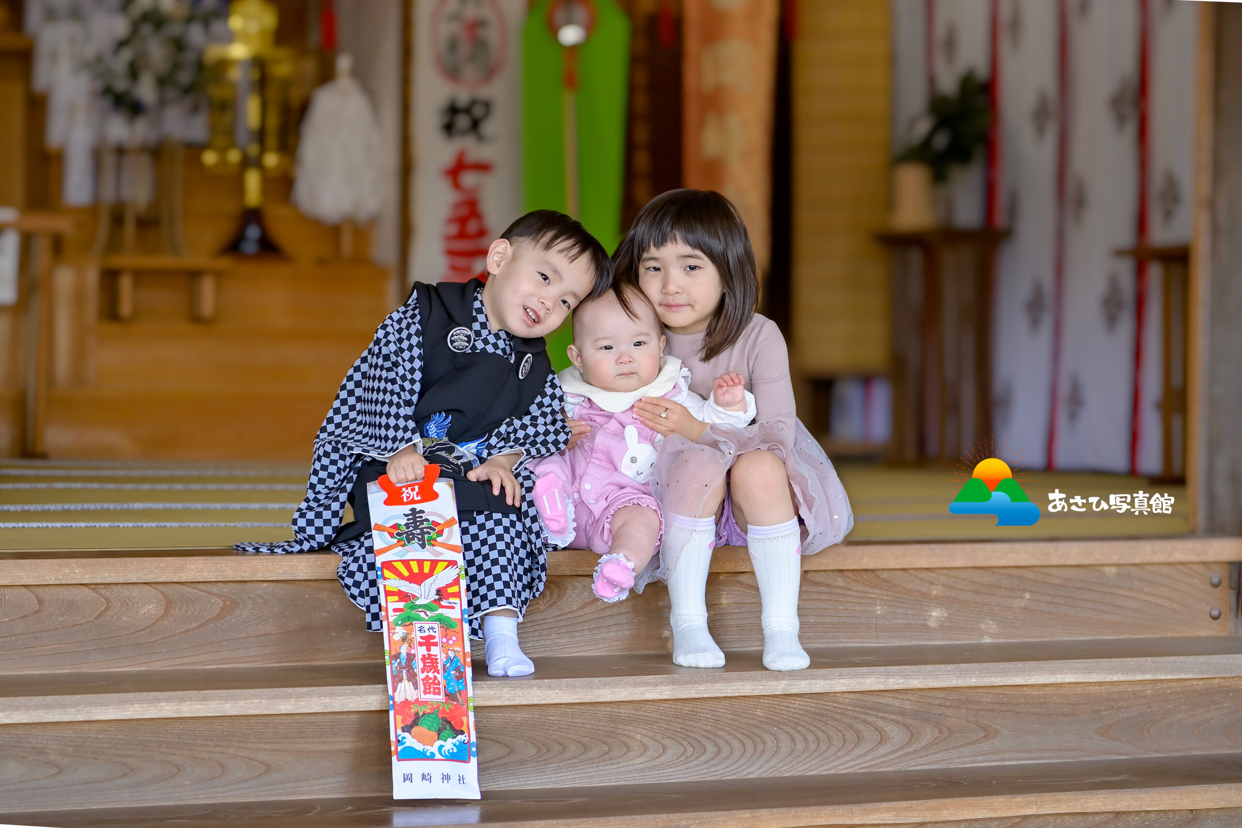 岡崎神社お詣り写真